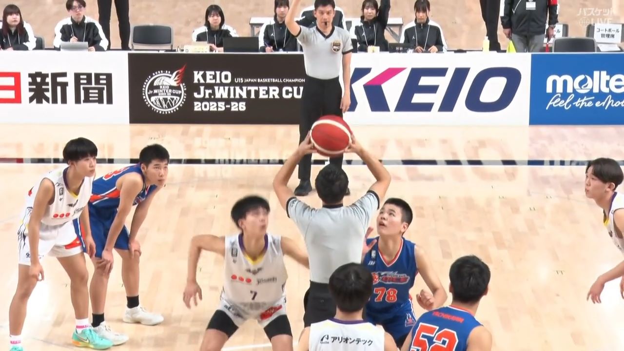 2026年1月5日 山形ワイヴァンズU15(山形) vs 立川ダイスU15(東京1